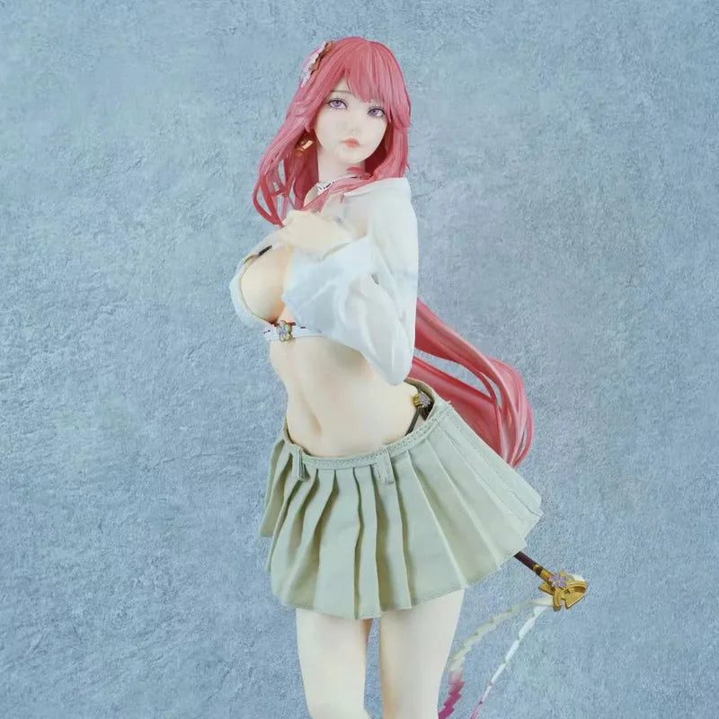 50cm Genshin Impact Figure Awaken Mihoyo Yae Miko Figurine Anime Girl Pvc Action Figure Toy Gk Game Statue Collection Model Gif