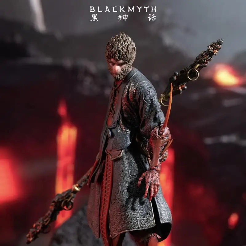 Black Myth:WuKong 1/12 Series Figure Official Genuine Desktop Decore Game Periphery Collectiable Trendy Toy Garage Kit Fans Gift
