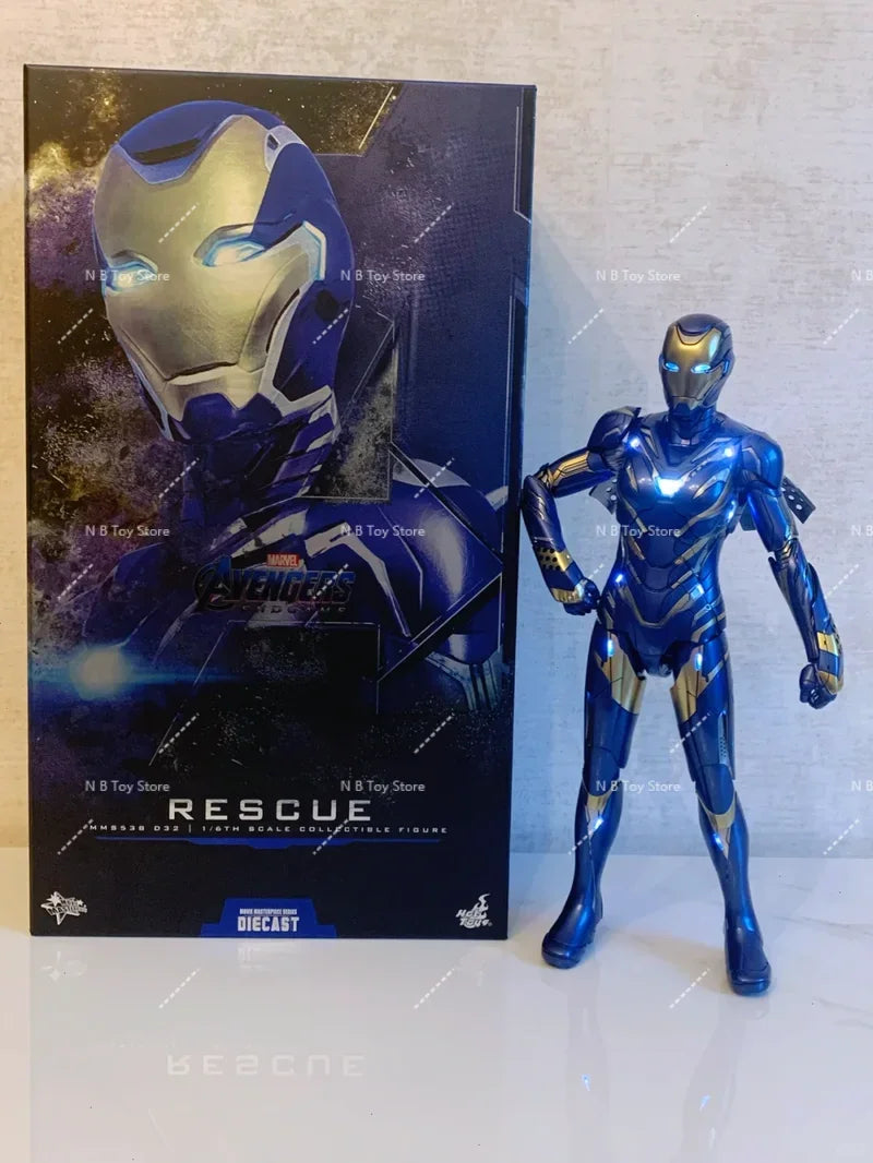 In Stock Genuine HOTTOYS HT MMS538D32 Marvel Avengers 4 Little Chili MK49 Action Figure Model Toys