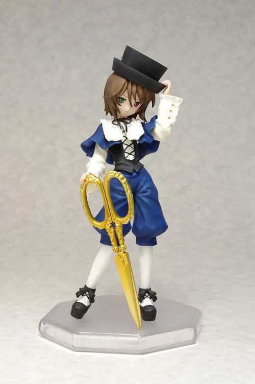 14CM Anime Rozen Maiden Souseiseki Figur Stehende Haltung Scheren Kleid Modell Spielzeug Geschenk Puppensammlung Dekoration PVC