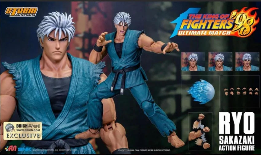 New Storm Toys Original 1/12 KOF King of Fighters 98 Ryo Sakazaki Game Mobile Doll Model Handmade Toy Gift Collection in Stock