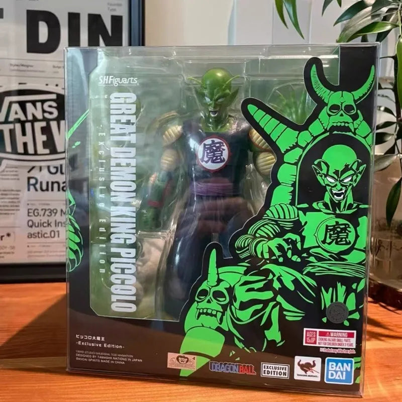 In Stock Original Bandai 2025 SDCC S.H.Figuarts SHF GREAT DEMON KING PICCOLO Exclusive Edition Dragon Ball Z Anime Toys