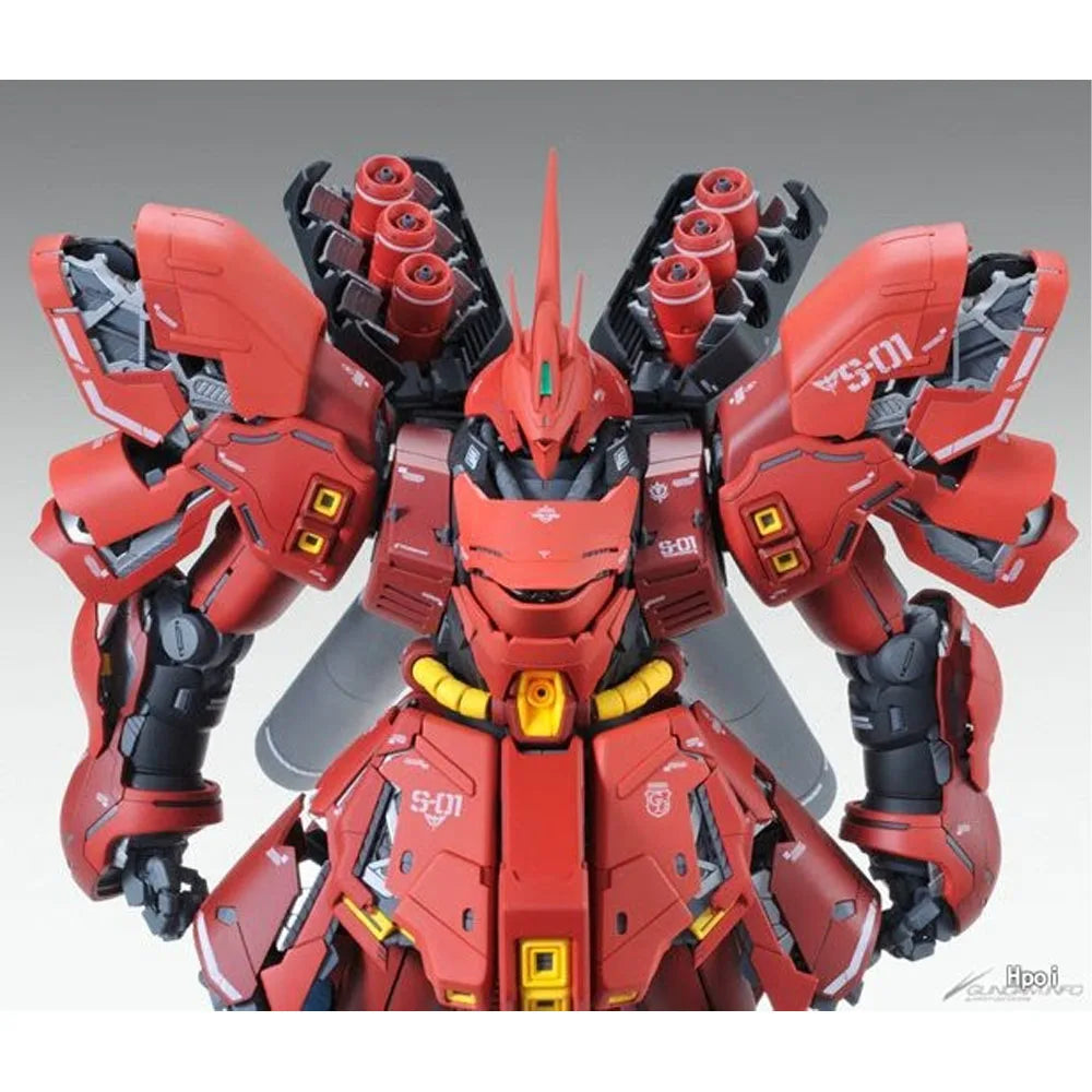 Bandai Genuine MG 1/100 Mobile Suit Gundam: Char's Counterattack MSN-04 Sazabi Ver.Ka Collectible Assembly Model