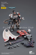 In Stock Original JOYTOY 1/18 Action Figure WARHAMMER 40000 Grey Knights Castellan Crowe Animation Figure Model Collection