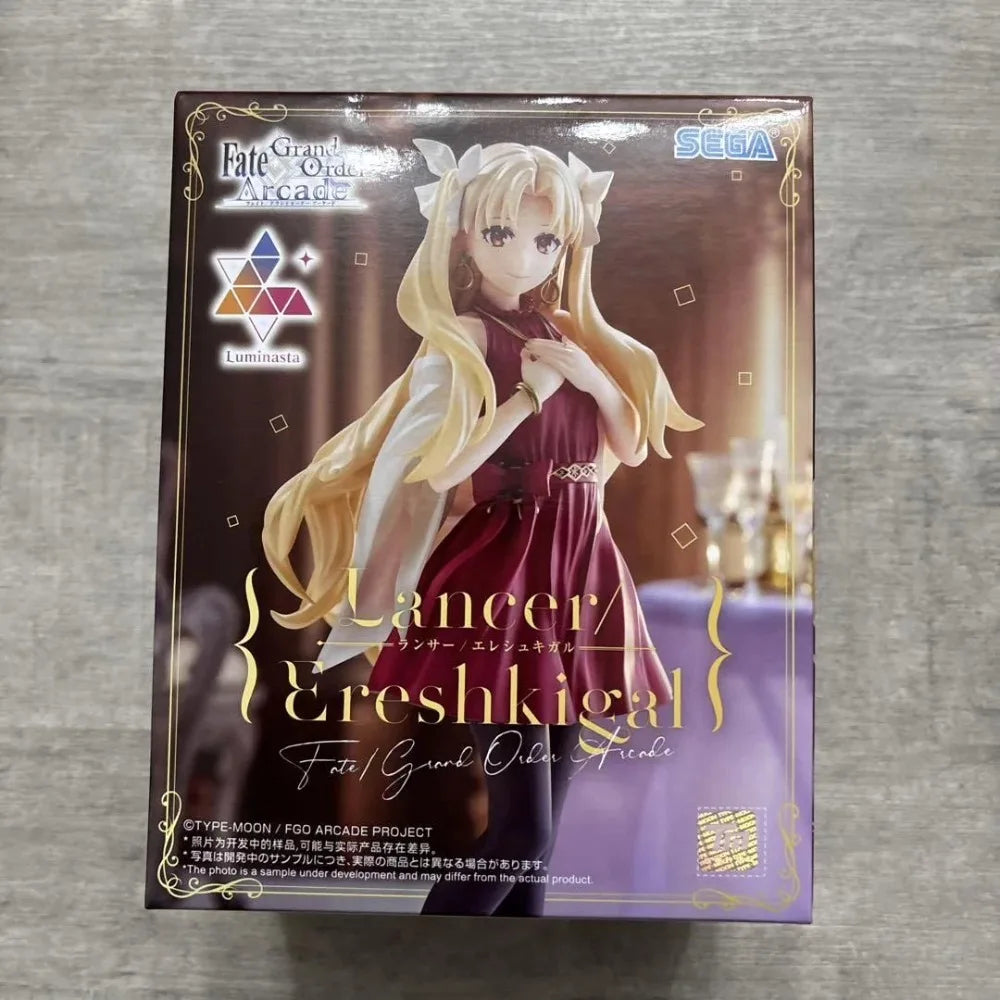 In Stock SEGA Original Genuine Anime Fate/Grand Order Arcade Ereshkigal Luminasta 18cm Collections Model Toy Figures Xmas Gift