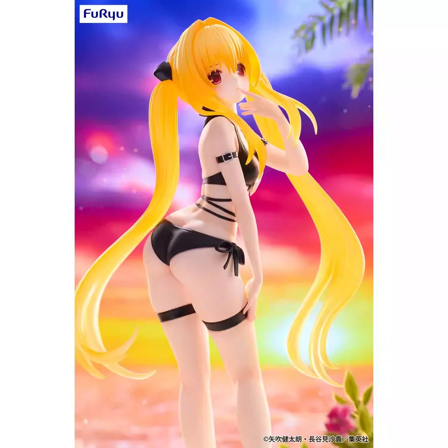 Original FuRyu Trio-Try-iT To Love Ru Darkness Eve PVC Anime Figures Action Figure Model Toys