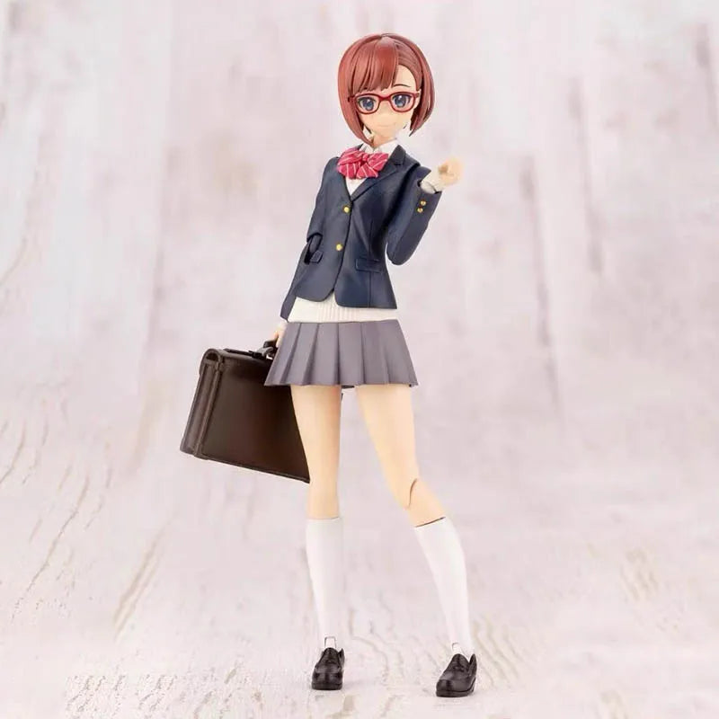 Kotobukiya Creative Color Girls Garden Model Kit Sousaishojoteien Koyomi Takanashi Winter Uniform Anime Action Figures Toys