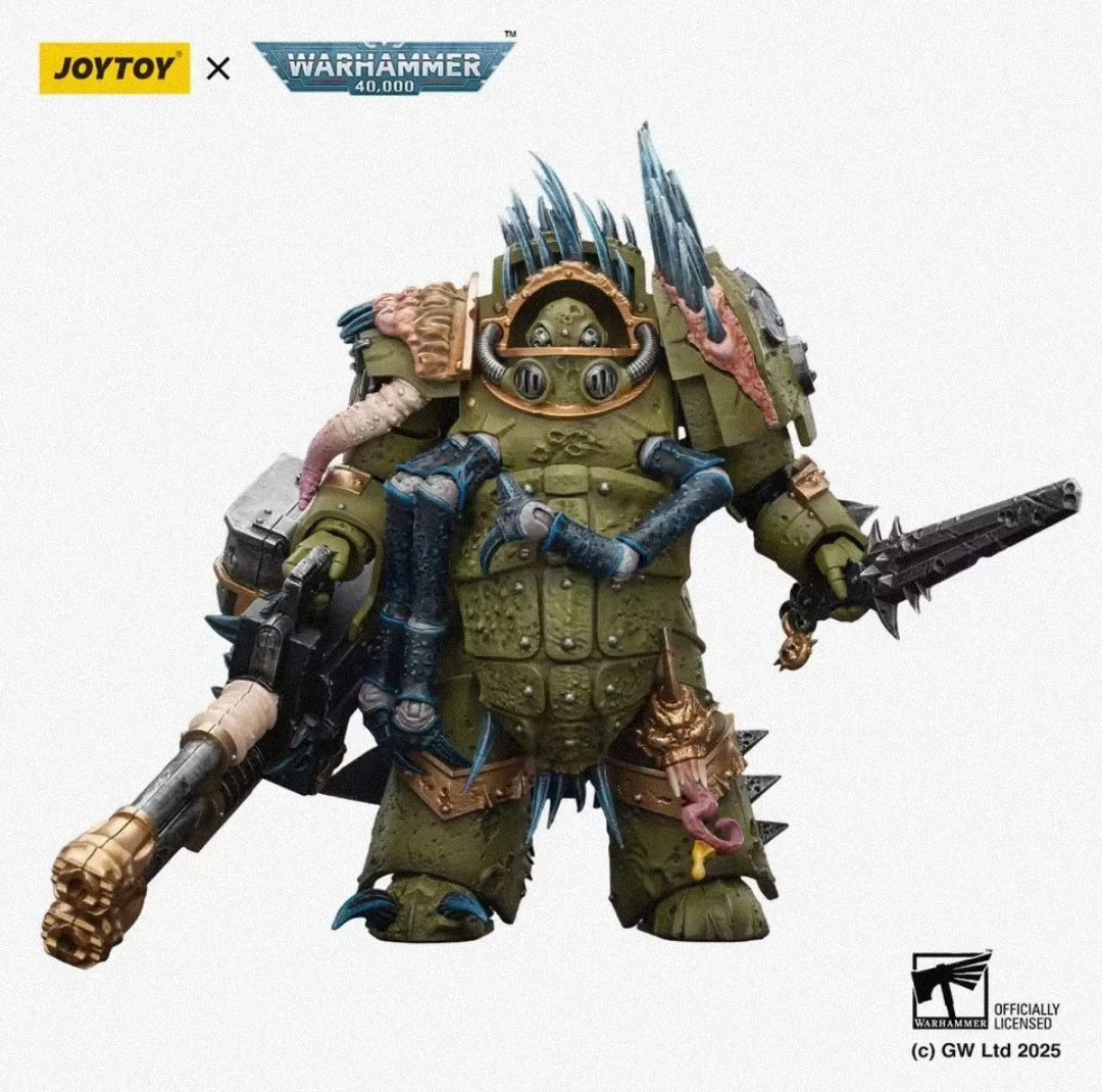 JOYTOYDark Source Warhammer40KDeath Guard Death Shroud Terminator Trio1:18Movable Soldier