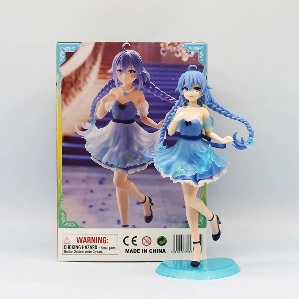 The Action Figure 20cm Magician Roxy Migurdia flower Mushoku Tensei：Jobless Reincarnation Anime Figure PVC