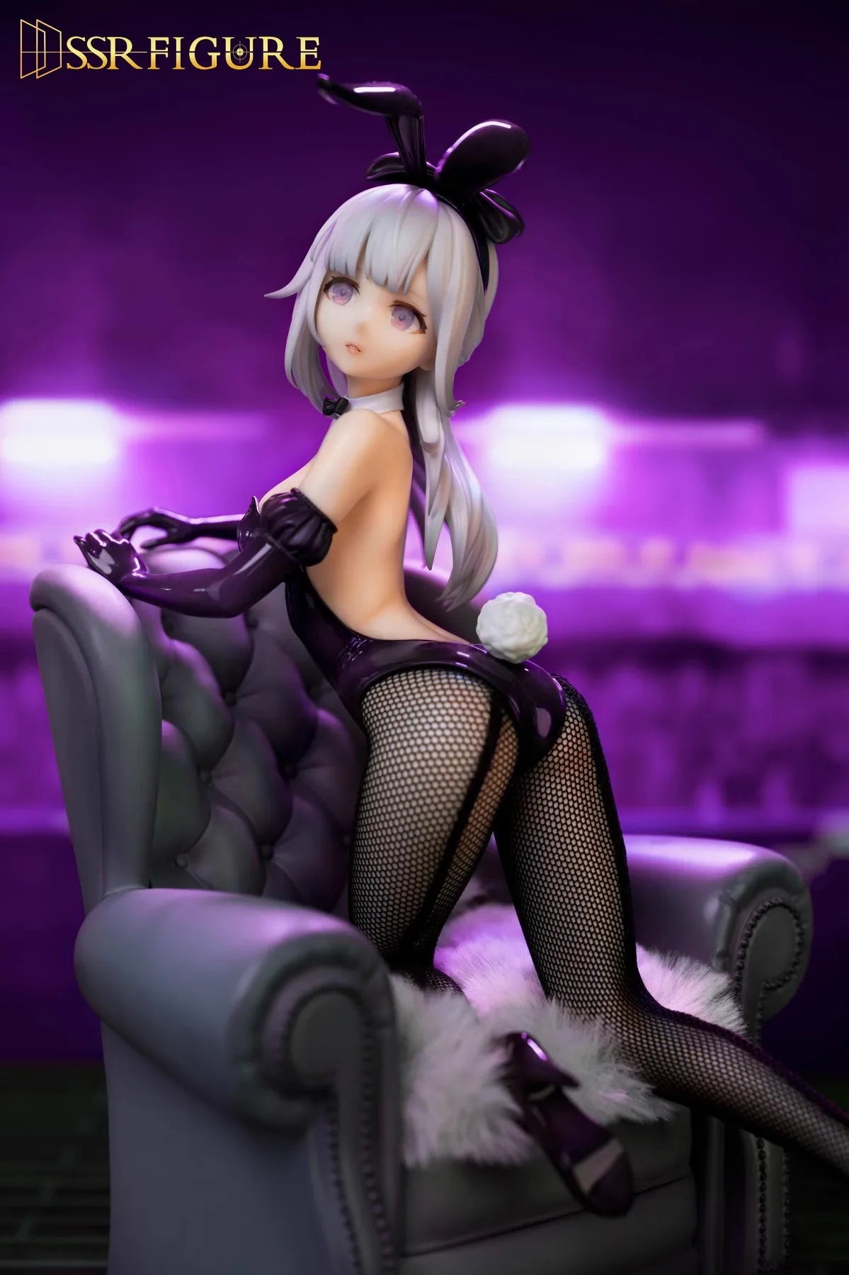Original Kaitian Studio Ssr Figure Inhuman Pavilion Rabbit Girl Jade From The Sky Jinhua Qiao'Er Su Jiuyue Glass Model Toy