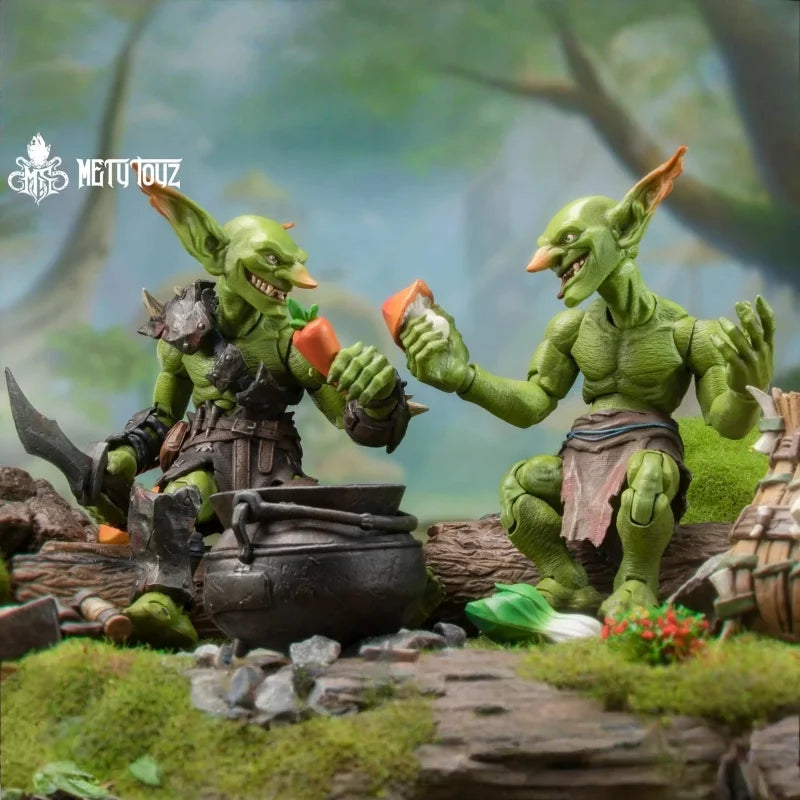 Pre-Sale 13cm Genuine Metytoyz Goblin Adventure Team Warrior Action Figure Movable Joint Trendy Toy Merch Collectibles Gift