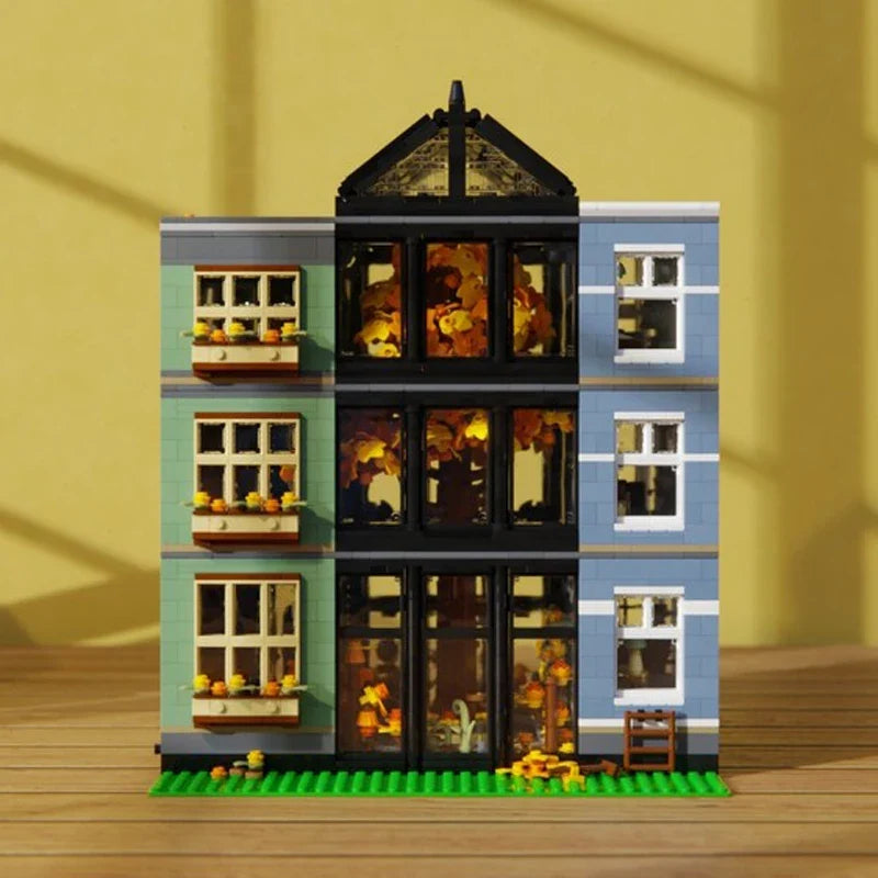 3762 PCS Building Brick Autumn Arboretum MOC Customize Modular Building Block Educational Popular Design DIY Holiday Toy Gifts