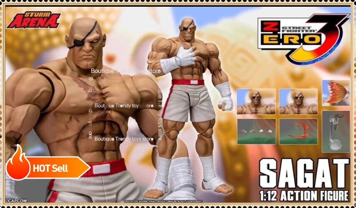 NEW Original Storm Toys ST ARENA3 1/12 ARENA KEN SAGAT RYU WF2025venue Limited Color Matching in Stock Anime Figures Model Toys