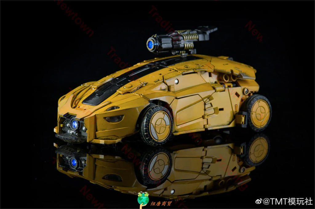 In Stock Transforming Robot Action Figure, Combat Damage Coated, 3A Scale, TMT, TMT-01, TMT01, BEE