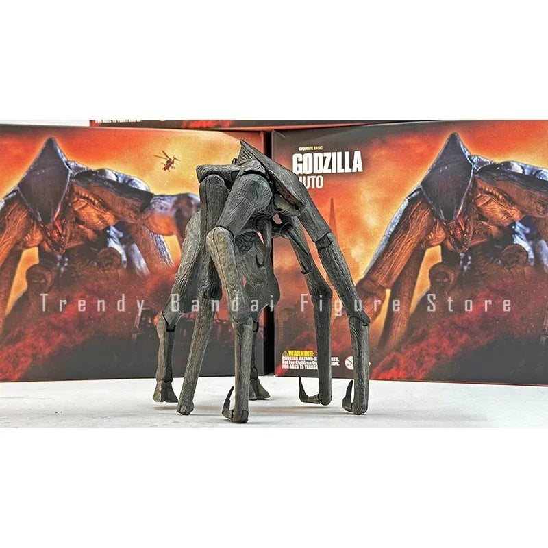 In Stock HIYA Female MUTO Godzilla Monster 15cm Anime Model Action Figure Collection Toys Hobby S.H.MonsterArts