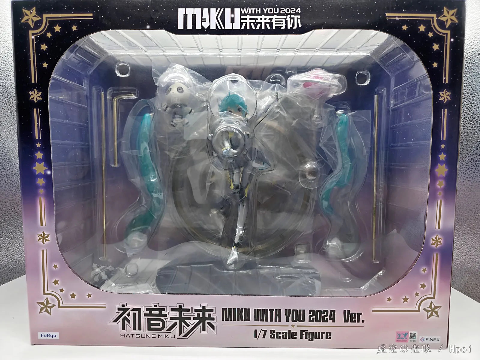 [ In-Stock ]Original F:NEX【Hatsune Miku】"MIKU WITH YOU 2024" Ver. 1/7 Scale Figure 2024 New Anime Collection  Toys