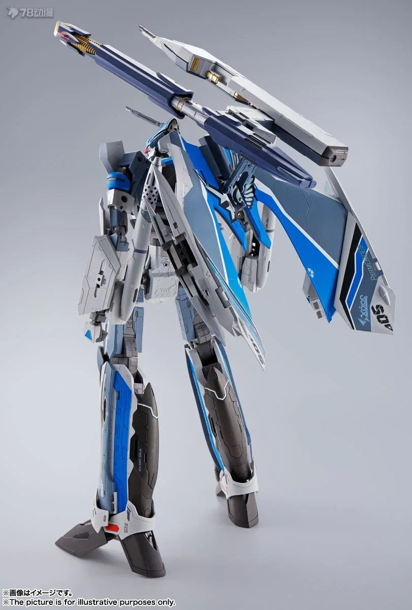 Original Model Kit VF-31 AX KAIROS-PLUS Anime Action Figure Metal Model Toys Collectible Model Robot Gifts for Boys