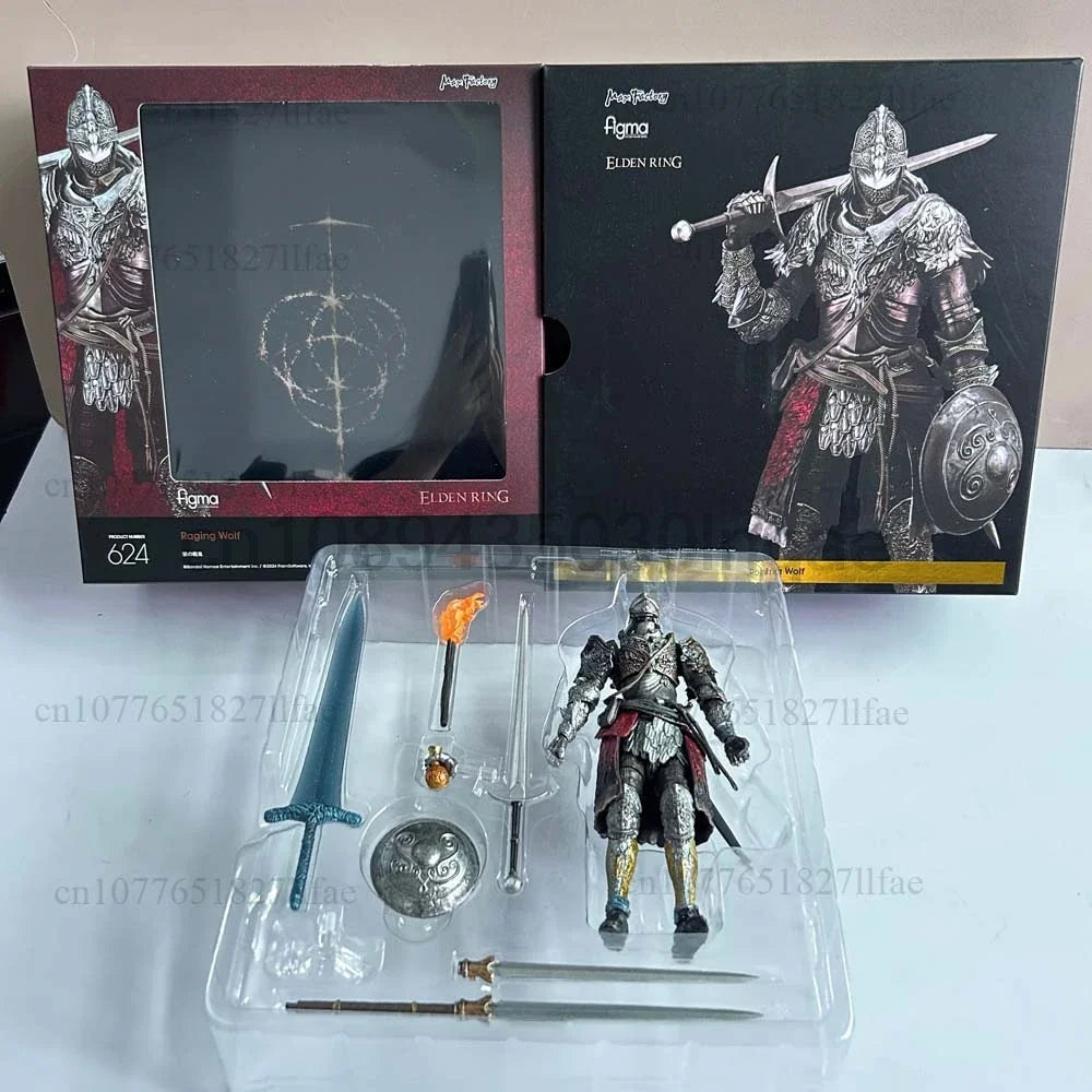 MAX FACTORY Figma 624 Raging Wolf 6 Inch Action Figure Model Toys Cool Doll Joint Movable Doll Birthday Present For Friends