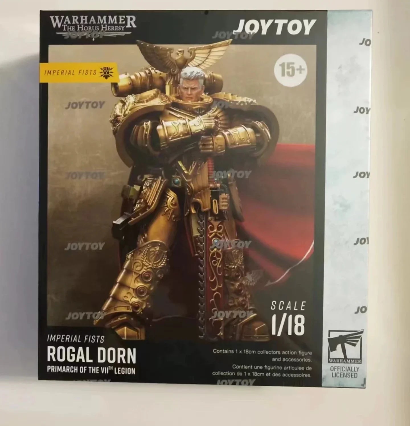 【In Stock】JOYTOY 1/18 Action Figure Warhammer 40k Fist of Horus Heretic Empire Rogal Dorn Seventh Legion Toys