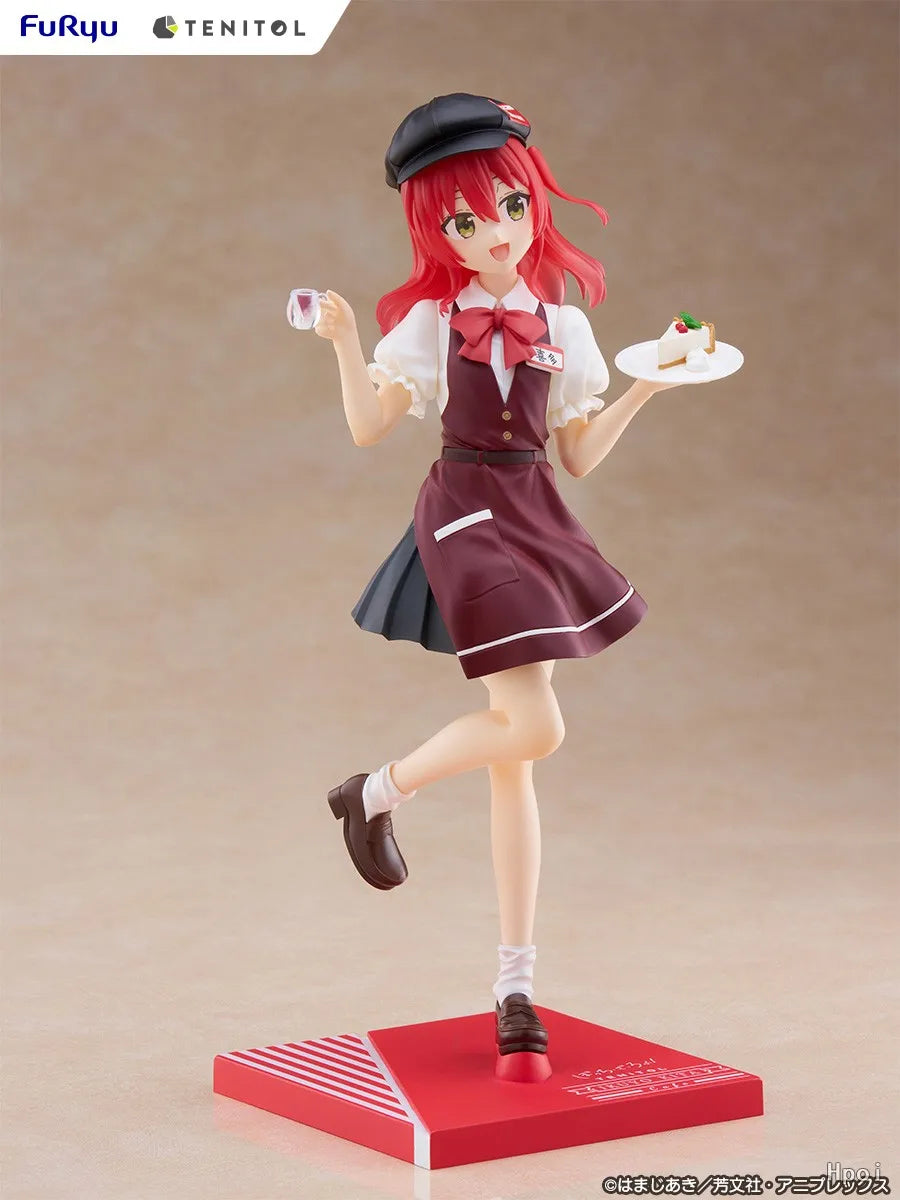 In Stock Original FURYU TENITOL Lonely Rock Kita Ikuyo Cafe Style Figure Model Toy Gift Ornament