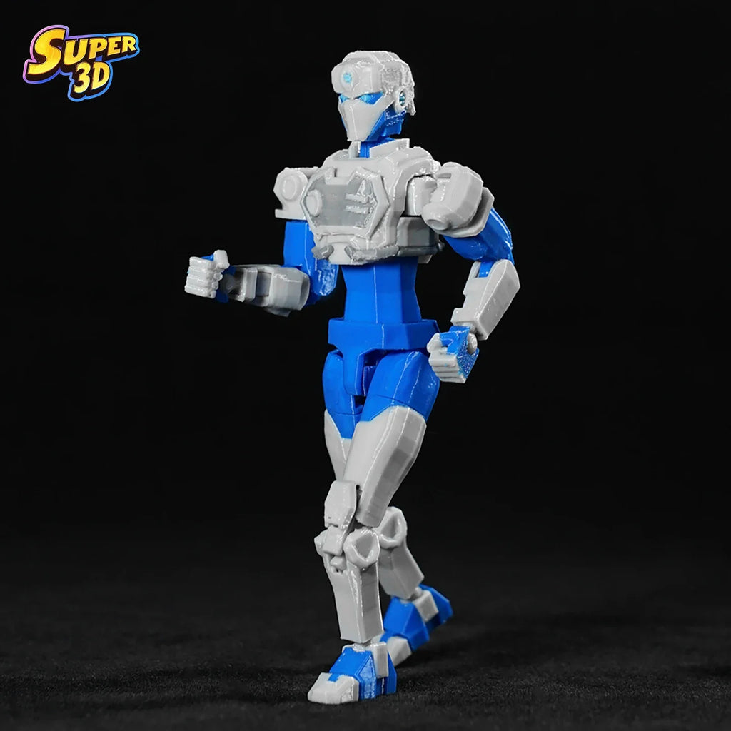 New In Stock 3d Printed Invincible Boy Robot Invincible Dummy13 T13 Multi-Jointed Movable Shapeshift Action Figure Toy