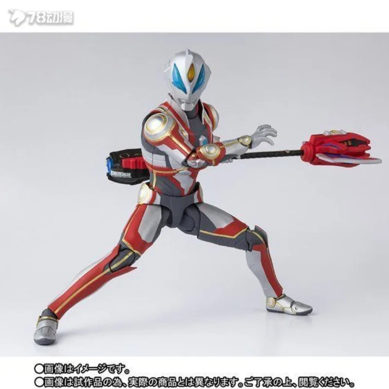 BANDAI Original S.H.Figuarts Series Jed Ultraman's Ultimate Final Form Anime Action Figures Toys for Boys Gift Collectible Model
