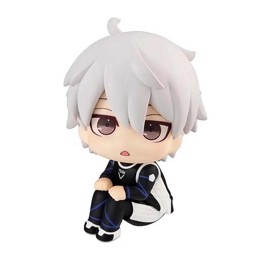 *10cm Blue Lock Anime Figure Look Up Isagi Yoichi/Nagi Seishiro Action Figure Bachira Meguru Figurine Collection Model Doll Toys