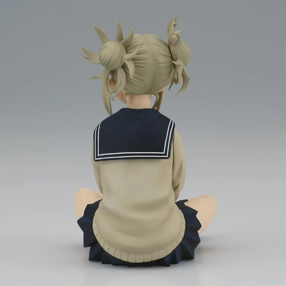MHA figure Uraraka Ochako figure Toga Himiko sitting figure MHA figurines Doll PVC Model Toys boys girls Collection Statue Gifts