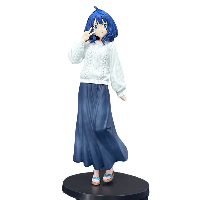 23cm Makeine: Too Many Losing Heroines!  Anna Yanami Figure Cute Bishoujo PVC Collectible Model Desk Decor Toy For Anime Fans