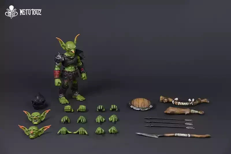 Auf Lager Original Metytoyz Goblin Abenteuer-Team Krieger Bewegliche Gelenke Anime Modell Spielzeug Sammlerstück Geschenk