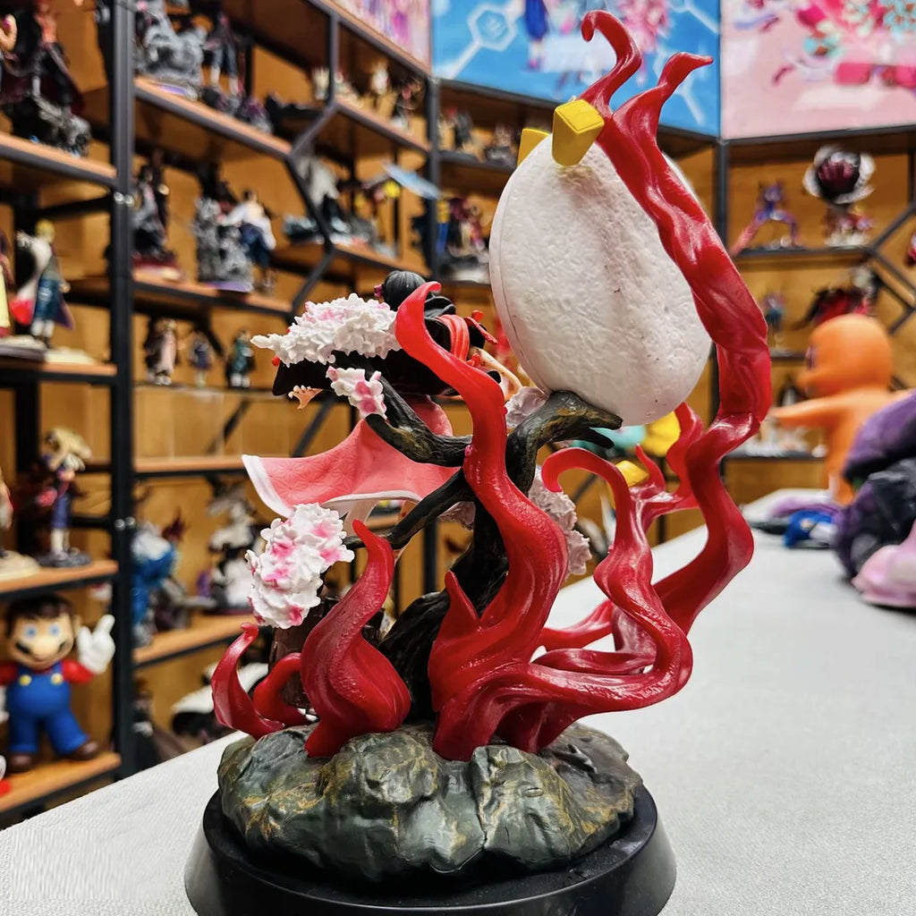 2025 New Blood Breaking Mi Bean Handmade Ghost Slayer Blade Magic Cube Stove Door Statue Anime Desktop Decoration Ornament