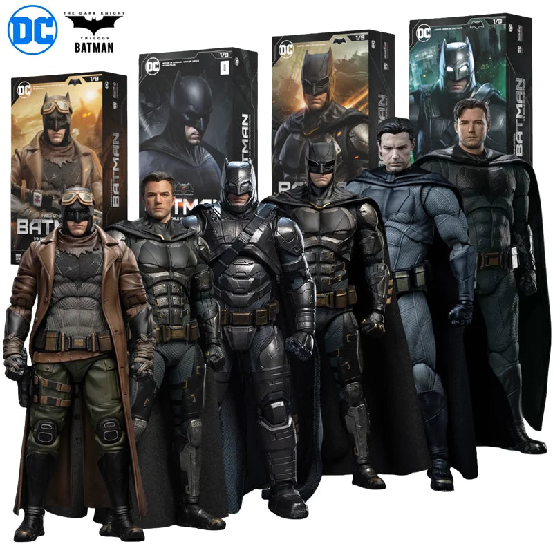 Justice League Knightmare Batman Action Figure Armored Batman Tactical Buit 1:9 The Batman Adult Collection Models Toys