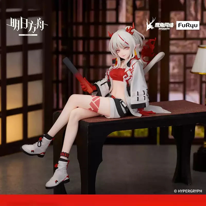Anime Figurine Nian Original Arknights Game Character Sculpture Action Statue Figures Cartoon Collectible Model Toy