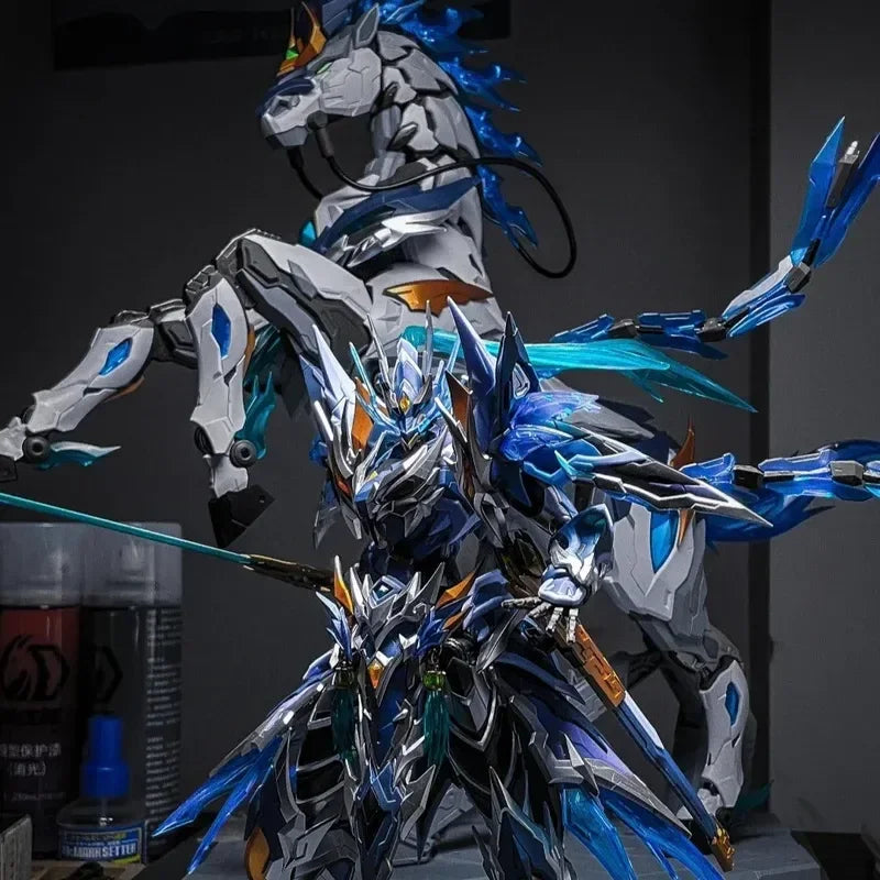 In Stock MOTOR NUCLEAR MNP-XH05 ZHAOYUN Assembling Movable Model Toys Alloy Skeleton Mecha TIANYOUXING LONGDANHUJIANG With Horse