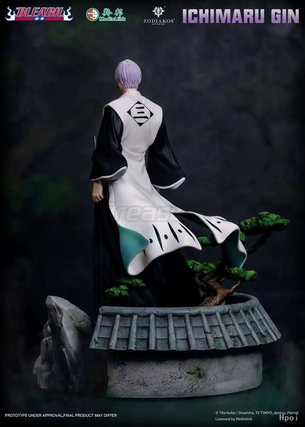 【MT】Original Zodiakos Studio BLEACH Ichimaru Gin Captain of The Third Division 1/6 Scale Figure Toy Model Collection