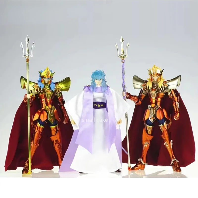 In Stock MST Model Saint Seiya EX Myth Cloth Metal Poseidon Poseidon Same Casual Wear Action Figure Toy Gift