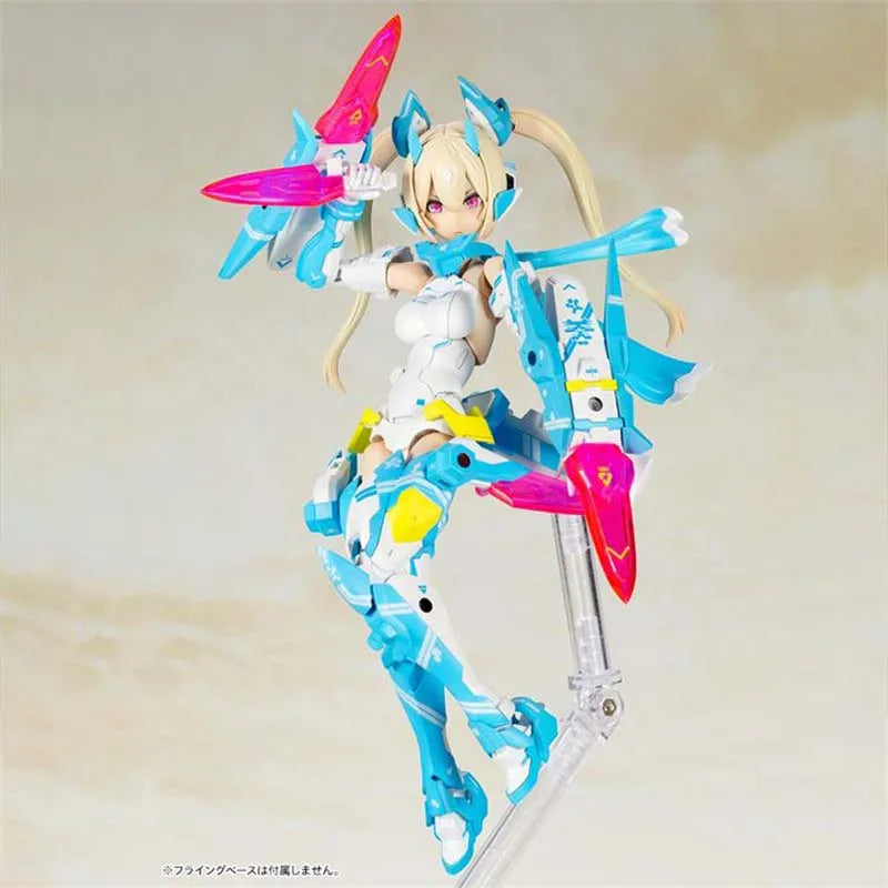 Kotobukiya Megami Device Model Kit Asra Ninja Aoi Anime Figure Building Kit Mobile Suit Girl Action Figures Toys For Boys Gift