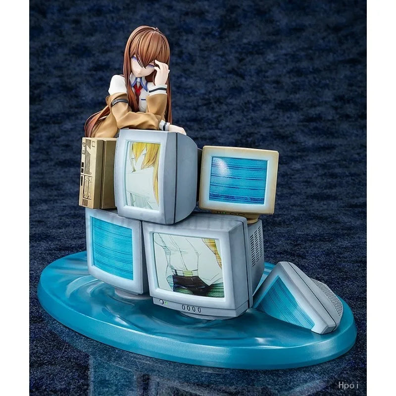 【In Stock 】Original KADOKAWA KDcolle STEINS; GATE 0 Chris Makise LED Illuminated Version Anime Figure