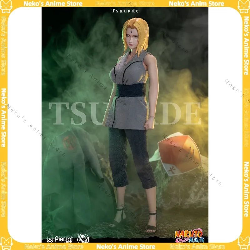【In Stock】ROCKET TOYS Naruto Shippuden Fifth Hokage Tsunade Collectibles Action Figure Anime Model  Desktop Doll Trendy Toys