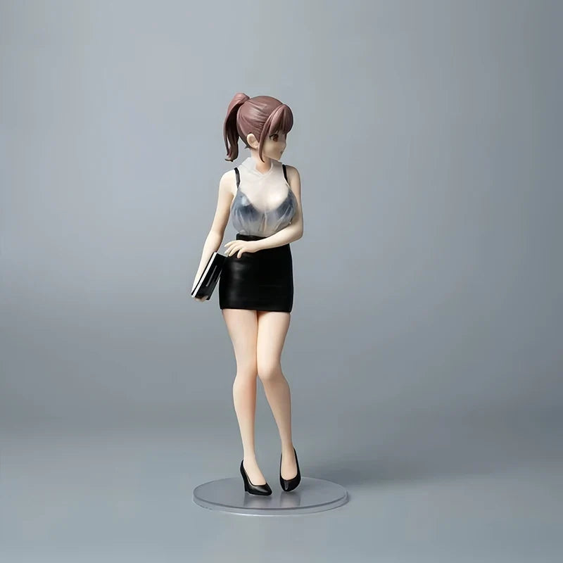 20cm POPQN Union Creative Anime Figure Class Teacher Action Figure Native Rocket Boy Mauve Figurine Adult Model Doll Toys Gifts