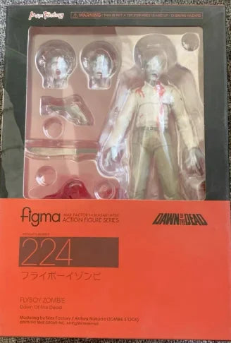 Max Factory Osoriginal Figma Dead Man Dawn 224 Pilot Zombie Anime Action FigureModel Toys Movable Model Ornaments Gifts for Boys