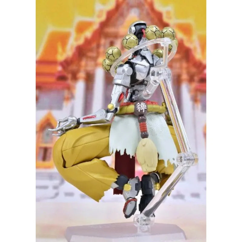 Max Factory Figma#413 Rem - Demon Maid Ver., 140mm Movable Doll, PVC/ABS, Mop Accessory, All-Ages Action Figurine for Anime Fans