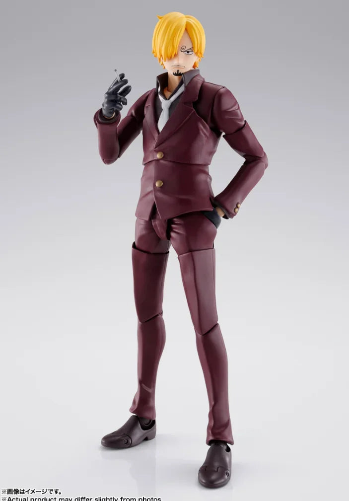 100% Original in Stock Bandai S.H.Figuarts SHF One Piece Monkey D. Luffy Romance Dawn Character Model Toy Gift Collection