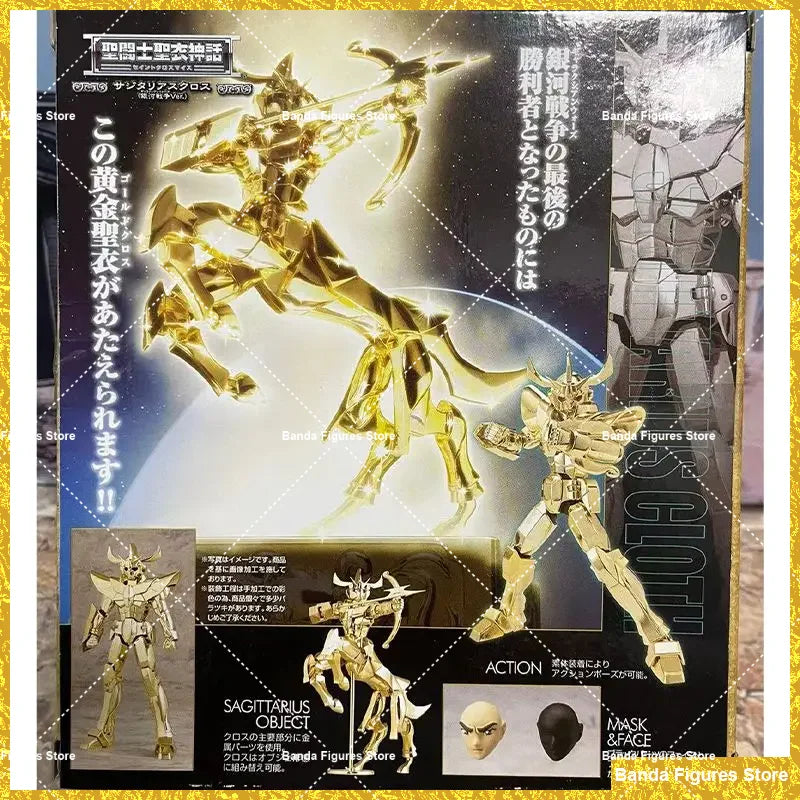 Original BANDAI Saint Cloth Myth EX Sagittarius Cloth Galaxy War Ver In Stock Anime Action Collection Figures Model Toys