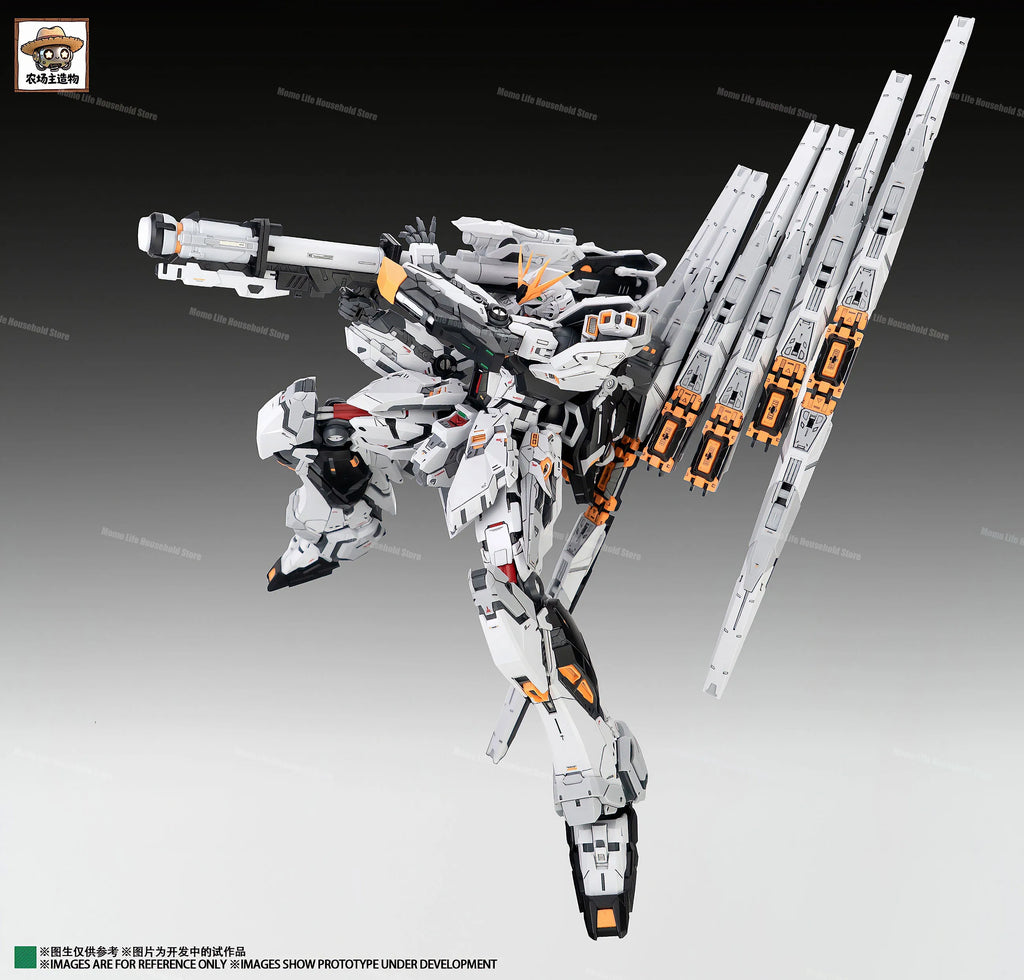 New NONGCHENGZHU 1/100 MG RX-93 v GK Assembly Model Kits Plastic skeleton Anime Action Figure Robot Plastic Model Gifts Toys