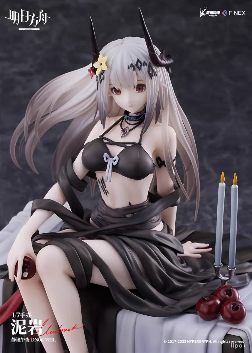 In Stock NEX Arknights Mudrock Swimsuit Tranquil Midnight DN06 Figure Action Collectible Model  Assemble Toys Gift