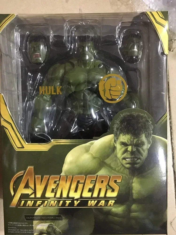 21cm Avengers Infinity War SHF Hulk Iron Man MK50 Action Figure Poseable Joint Model Pvc Collection Model Toys for Children Gift