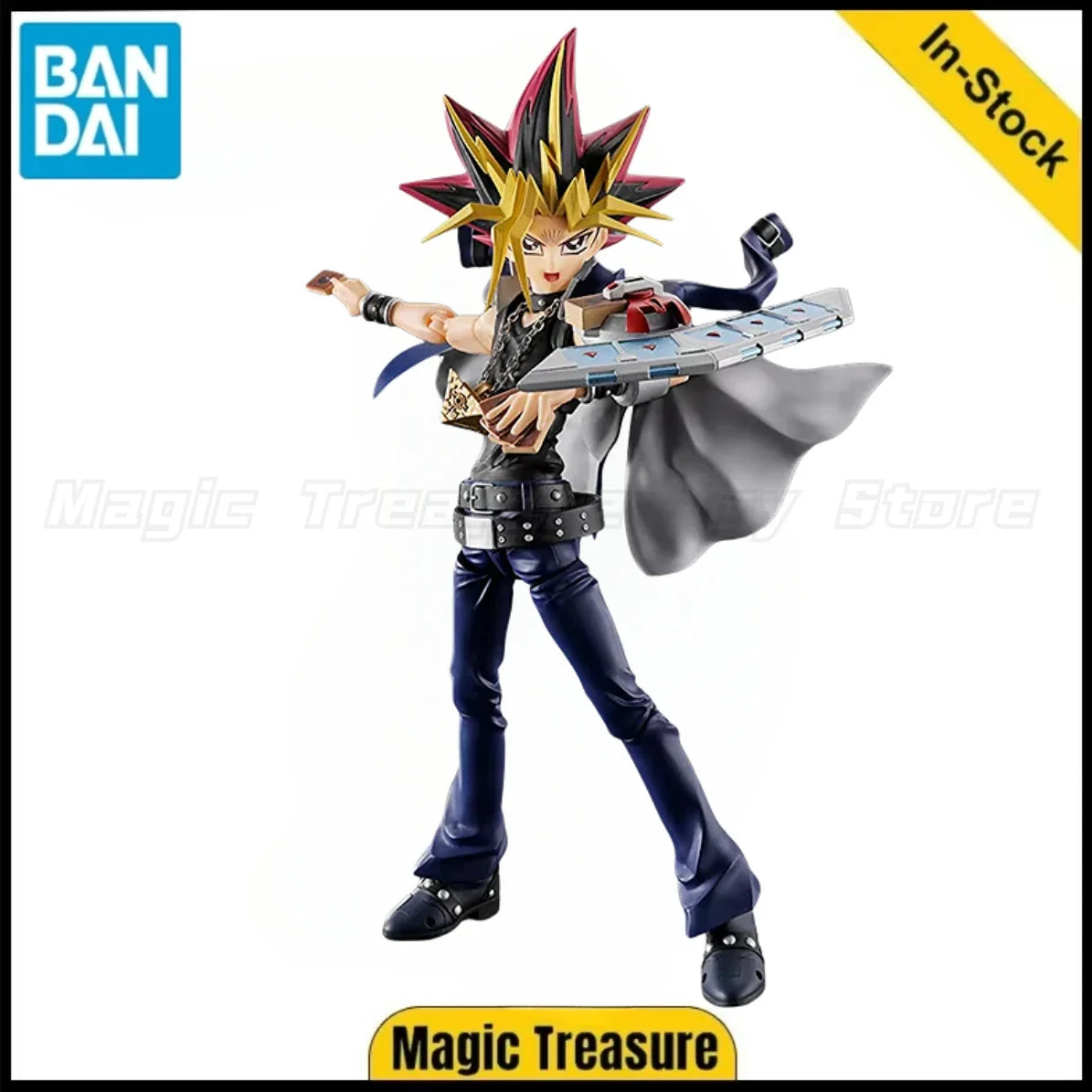 【Auf Lager】Original BANDAI SPIRITS S.H.Figuarts Yu-Gi-Oh! Yami Yugi Actionfigur Anime