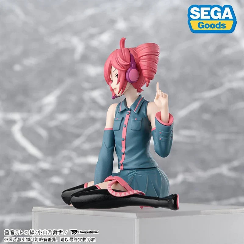 SEGA PM UTAU Virtual idol Kasane Teto PVC 14CM Anime Action Figures Model Collection Toy