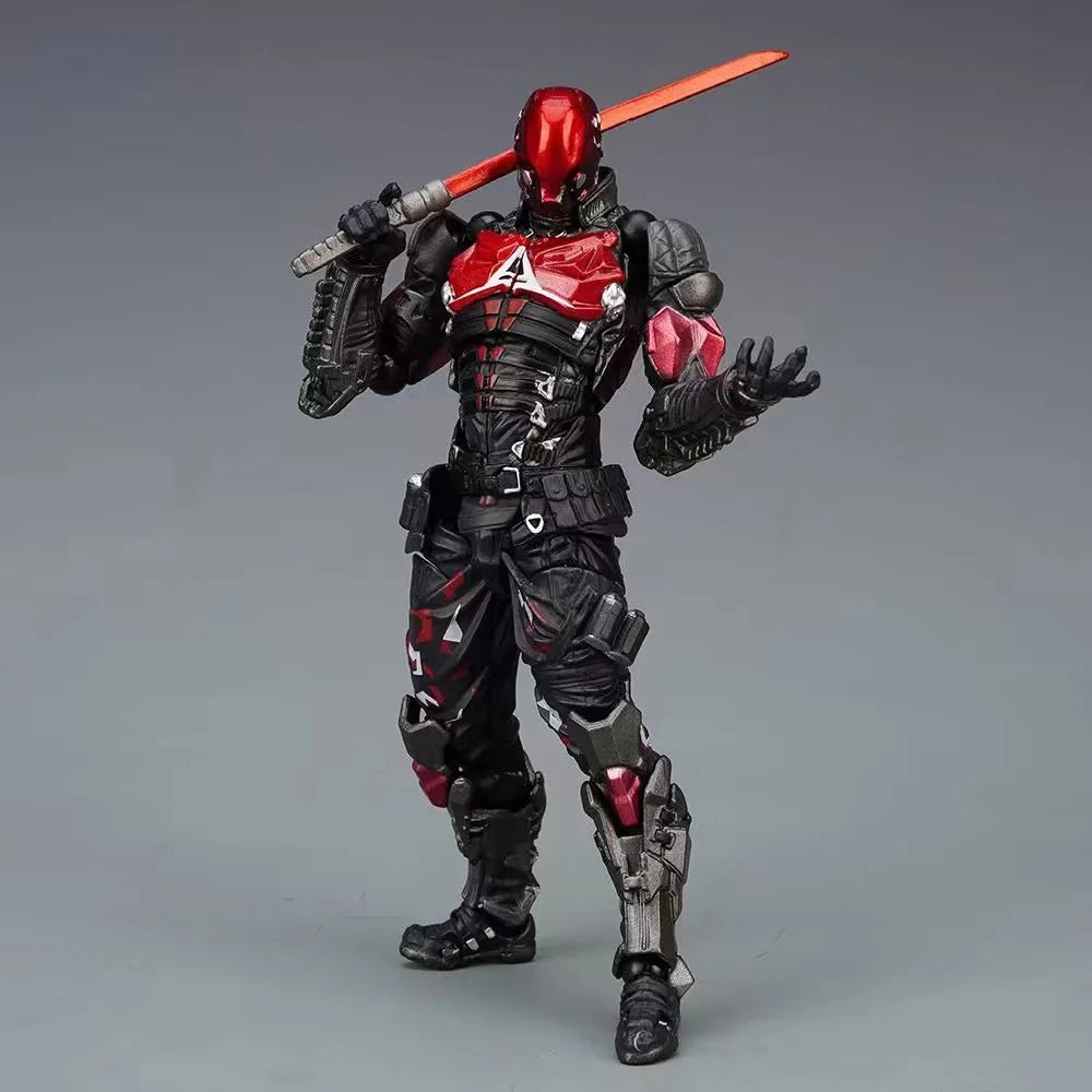 Marvel The Avengers Yamaguchi Style 024 Batman Arkham Knight PVC Action Figure Collectible Model Doll Toy Birthday Present 17cm